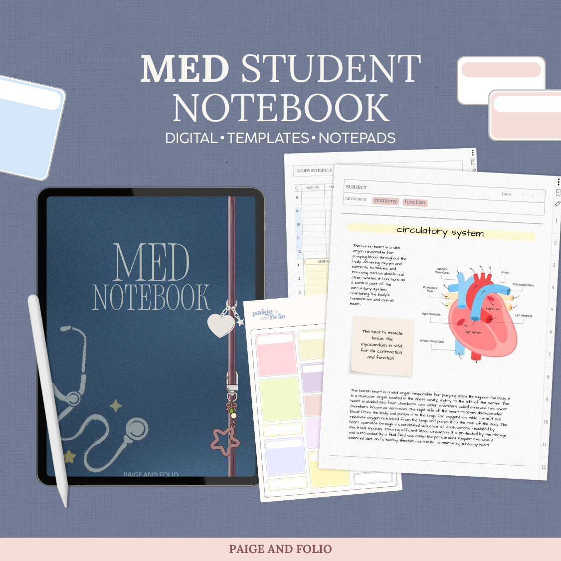 Med Student Digital Notebook
