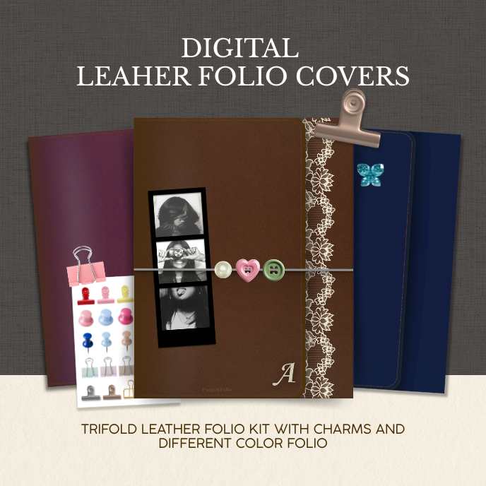 Digital Leather Folio Covers